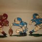 VINTAGE HOMCO FOOTBALL PLAYER SET 3 FIGURES1976