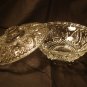 CRYSTAL CANDY DISH BEAUTIFLY DEISIGNED HEART W/ FLOWERS