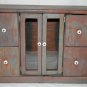 Vintage Wood Storage Cabinet Box