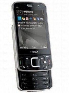 Nokia N96 Unlocked Cell Phone With 16GB,5MP ,GPS,WIFI,BLACK