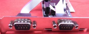 PCI transfer RS232 COM card desktop serial card