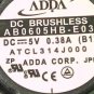 HP X1000 notebook CPU fan