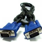 VGA cable high-speed 15-pin monitor cable 3 m bead blue headband computer video cable