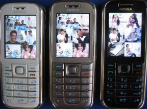 Nokia Unlocked Cell Phone 6233---Black,gray