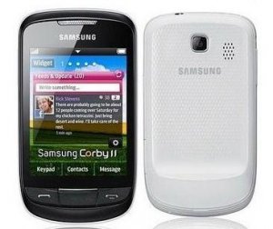 Unlocked Samsung Anycall S3850 Corby II Touchscreen Cell Phone----red,white,black,yellow