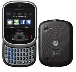 MOTOROLA KARMA QA1 AT&T QWERTY KEYBOARD UNLOCKED CELL PHONE