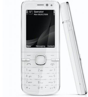 Unlocked Nokia 6730c GSM Cell Phone---White, Black
