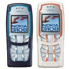 Unlocked Nokia 3108 Tri-band Cell Phone---white,gray,blue