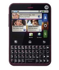 Unlocked Motorola CHARM MB502 Cabernet EXTRAS cell phone