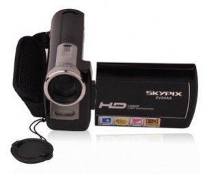 SKYPIX ZV55A5 1080i HD Mini professional camera free 8GB TF----Black, Silver