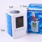 Creative gifts fashion multifunction colorful electronic storage pen holder