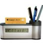 Calendar penholder electronic clock pen holder