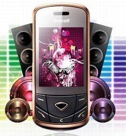 Unlocked Samsung anycall GT-S3710 cell Phone