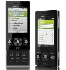 SONY ERICSSON G705  unlocked WIFI 3G PHONE-----Black