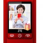 ZTE L588 dual flip phones loud big screen for elderly for the elder men and women----Black,Red