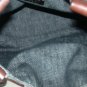 Authentic Blue Denim Large Prada Handbag