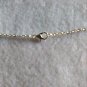 Necklace Double Silver-tone Red Rhinestone Dragonfly Shinny Mini Ball Handcrafted