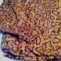 Vintage Jacket Abstract Leopard Print Women's XL Lined Windbreaker Full Zip