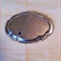Shelton Ware NYC Small Serving Tray Chrome Silver-tone Embossed Vintage