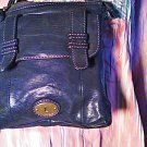 Fossil Leather Bag Black Leather Small Crossbody With Key Vintage Fossil Leather Bag Black Leather Small Crossbody With Key Vintage