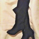 Alex Marie Boots Size 9 M Black Faux Suede 3" Heels Alex Marie Boots Size 9 M Black Faux Suede 3" Heels
