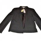 Blazer Austin Reed Women's Size 12 Charcoal Buckingham7 NWT $265 Retail
