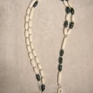 BLACK & WHITE BONE ROSARY Item 1832