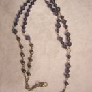 PURPLE & BRONZE ROSARY Item 1570