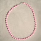 PRETTY IN PINK HOWLITE CHILDREN'S NECKLACE Item 2151