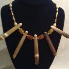 PENCIL URCHIN & MOUKAITE NECKLACE SET Item 757