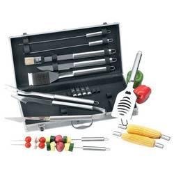 Chefmaster&acirc;�&cent; 19pc All Stainless Barbeque Set