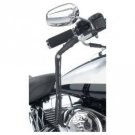 Diamond Plate™ Solid Genuine Leather Black Motorcycle Lever Covers