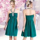 Haute Halter A-line cocktail dress