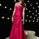2010 strapless Taffeta  evening  dress