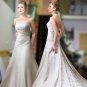 Swanky Strapless Bridal Gown