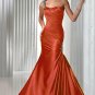Lastest  one  shoulder  beaded  evning  dress