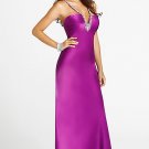Jeweled Neckline evening dress