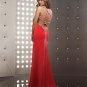 Stunning  Beaded  Halter  evening dress