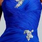 Sapphire Blue Prom Dress