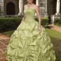 Ball Gown Taffeta embroidered prom dress