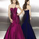 Fashion  one  shoulder  sweatheart beaded  evening dress