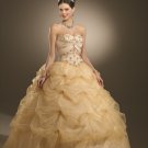 Ball  Gown  Sweatheart  Beaded  Lace  prom dress