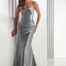 2011 Hot selling  Fan-shaped  Beaded  evening dress