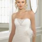 Italy Newest Ruffle Beaded Lace wedding dress