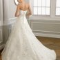Classic  Ruffle sweatheart  Lace beaded  Bridal  gown