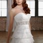 falbala Sweatheart beaded A-line wedding dress