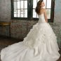 Europe Fabulous sweatheart embroidrered wedding dress