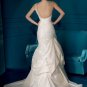 Amazing Sweatheart Appliqued Lace wedding dress