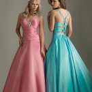 Sexy Halter  Sweatheart  Neck  Beaded  prom dress