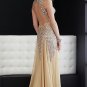 Leading Beading Sweatheart Neck evening dress